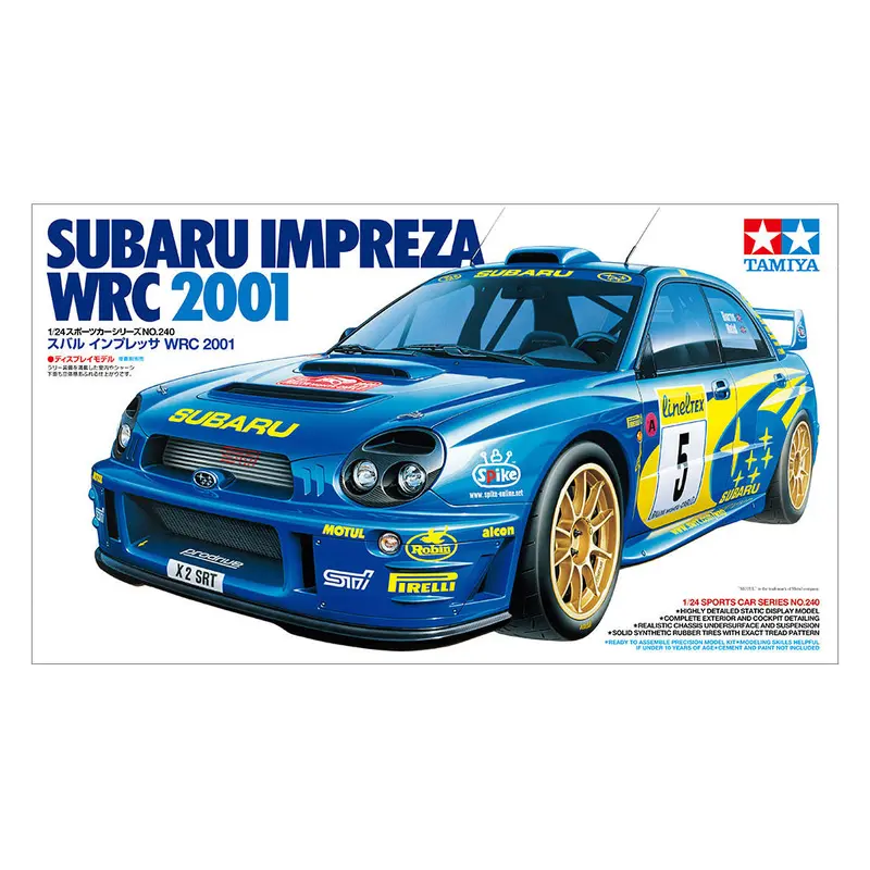 Tamiya Suraru Impreza WRC 2000 1:24 Scale Kit