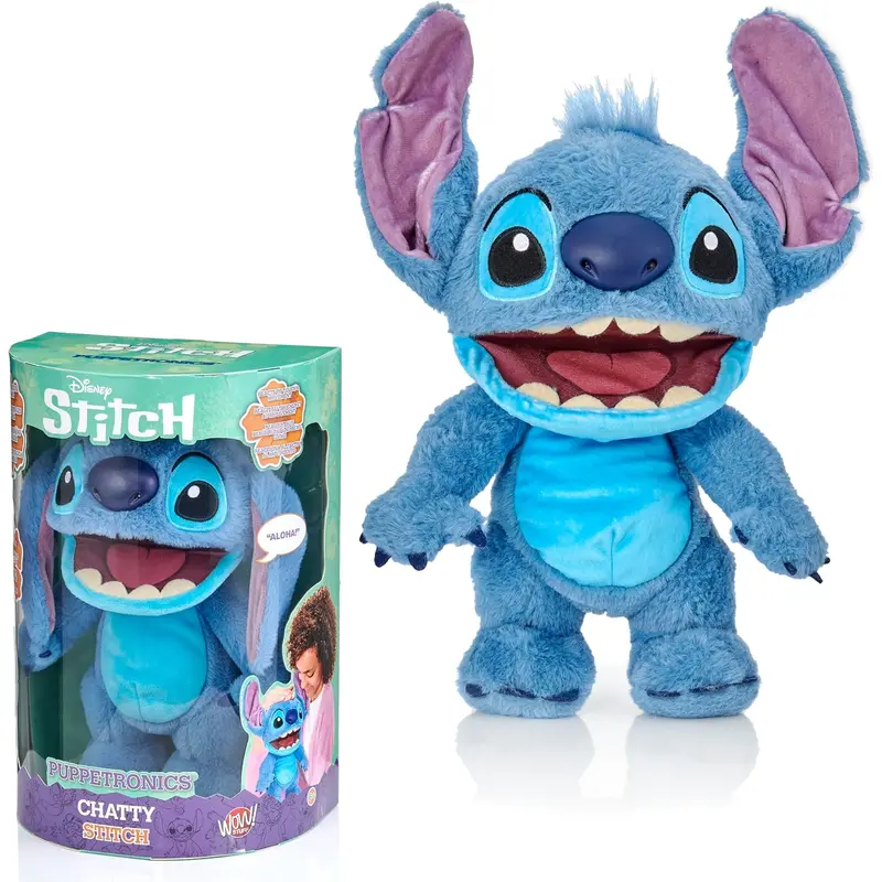 Disney Chatty Stitch Deluxe Puppetronic