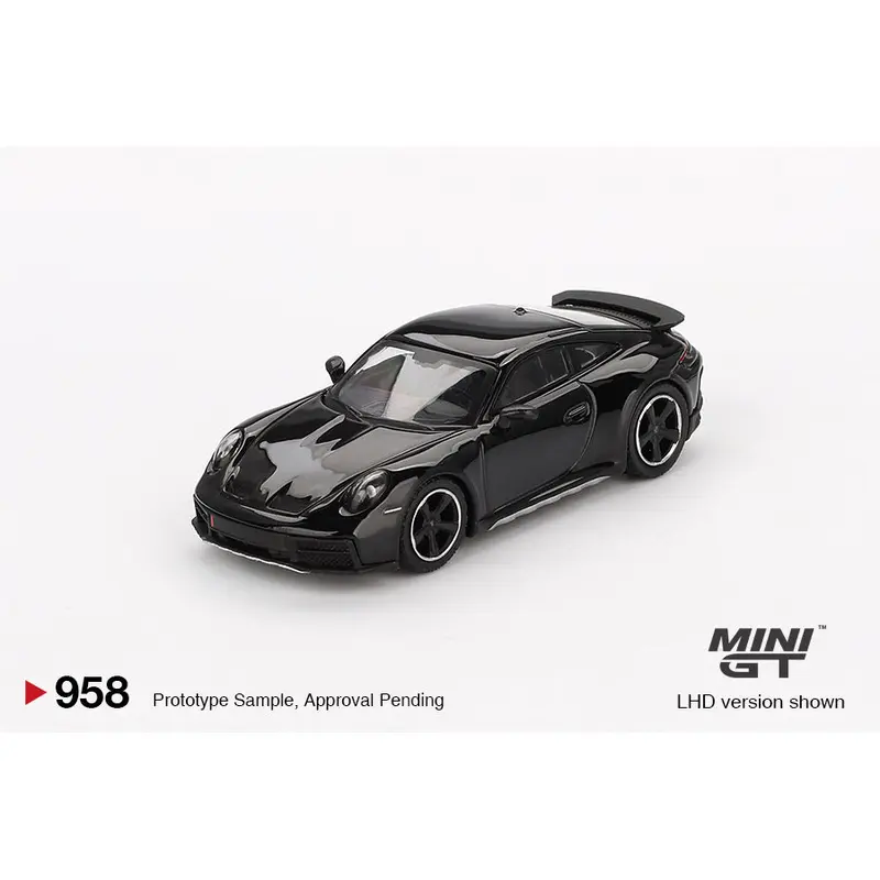 Mini GT Porsche 911 Dakar Black 1:64 Die Cast