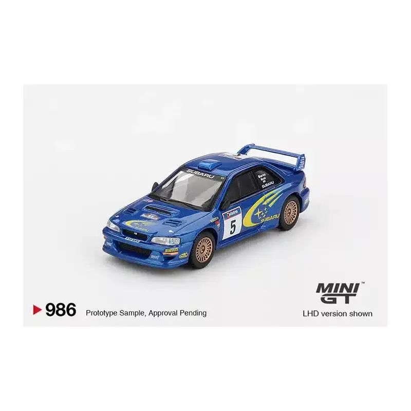 Mini GT SUbaru Impreza WRC99 #5 1:64 Die Cast