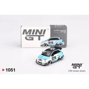 Mini LB-WORKS x Abas Works Abarth 595 1:64 Die Cast