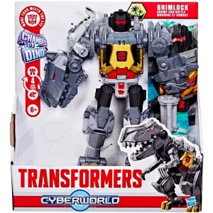 Transformers Cyberworld Chomp & Battle Grimlock