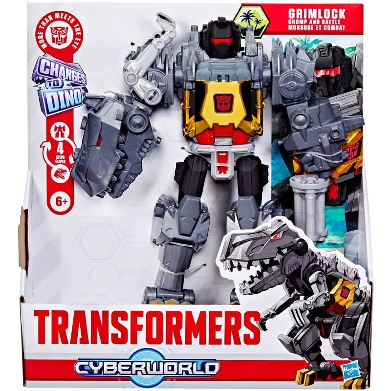 Transformers Cyberworld Chomp & Battle Grimlock