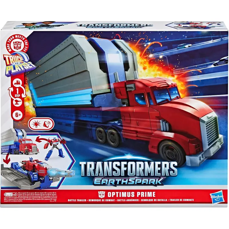 Transformers Earthspark Optimus Prime Battle Trailer