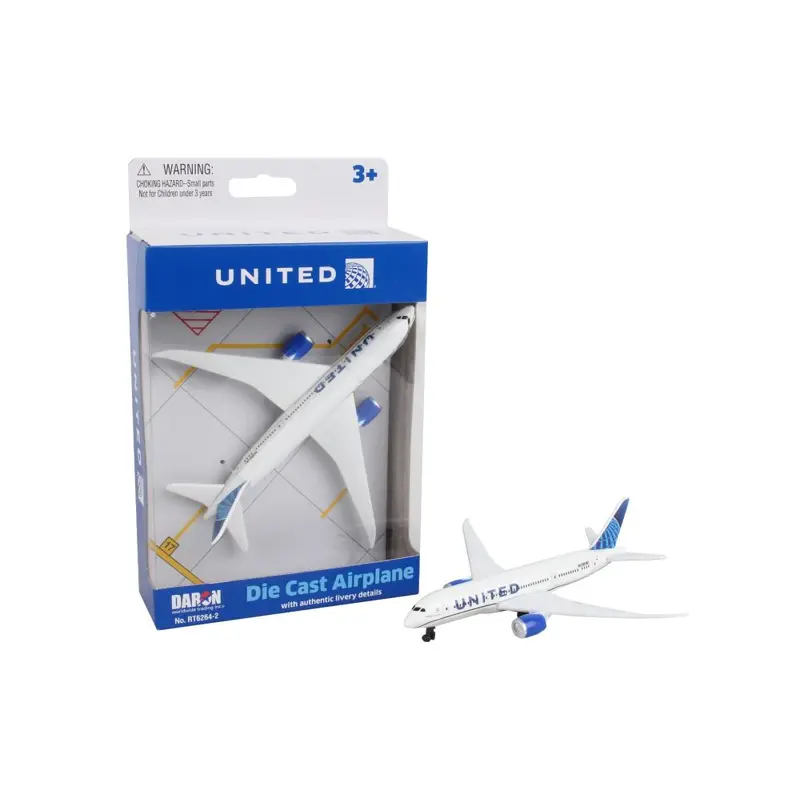 United Airlines 747B Die Cast Plane