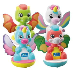 Baby Clementoni - Spin & Dream Unicorns & Dragons