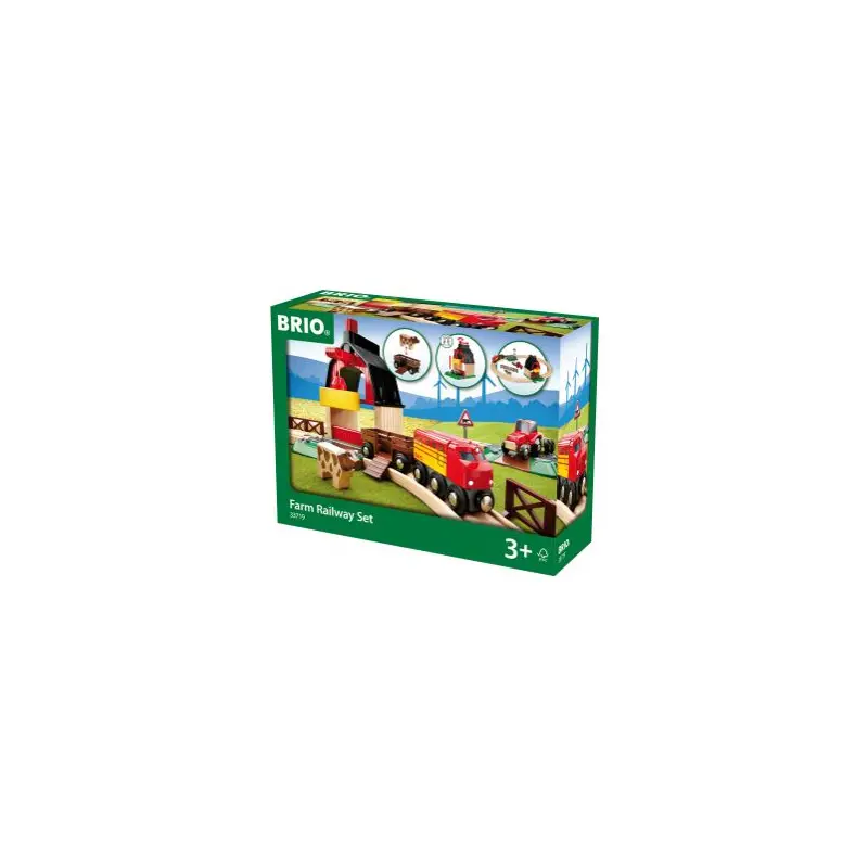 Brio Farm Railway Set