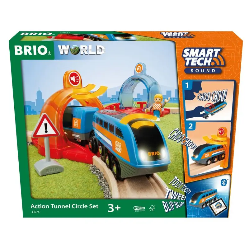 Brio ST SoundAction Tunnel Circle Set