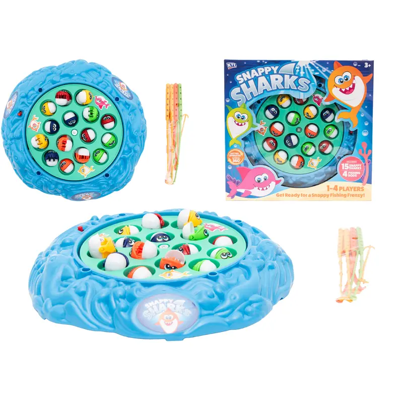 Snappy Sharks Go Fishing Game