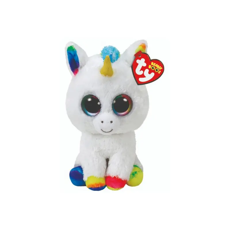 TY Pixy White Unicorn Boo Regular