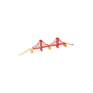 Big Jigs Double Suspension Bridge for Train Set