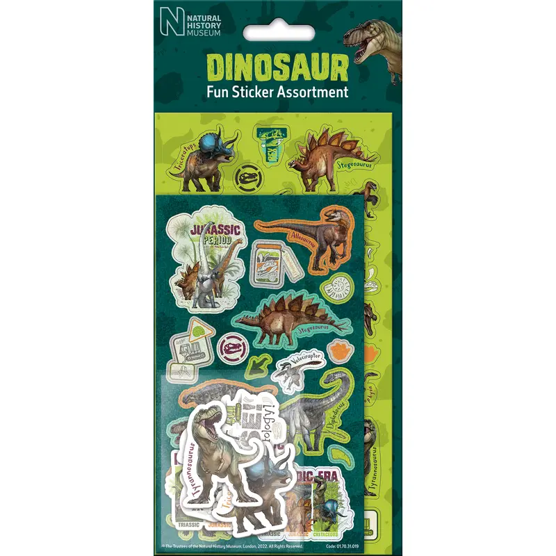 Dinosaur Fun Sticker Assortment Pack