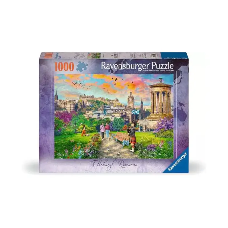 Edinburgh Romance 1000 Piece Jigsaw Puzzle