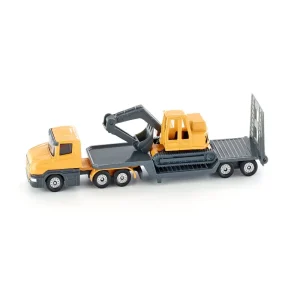 Siku 1:87 Low Loader With Excavator