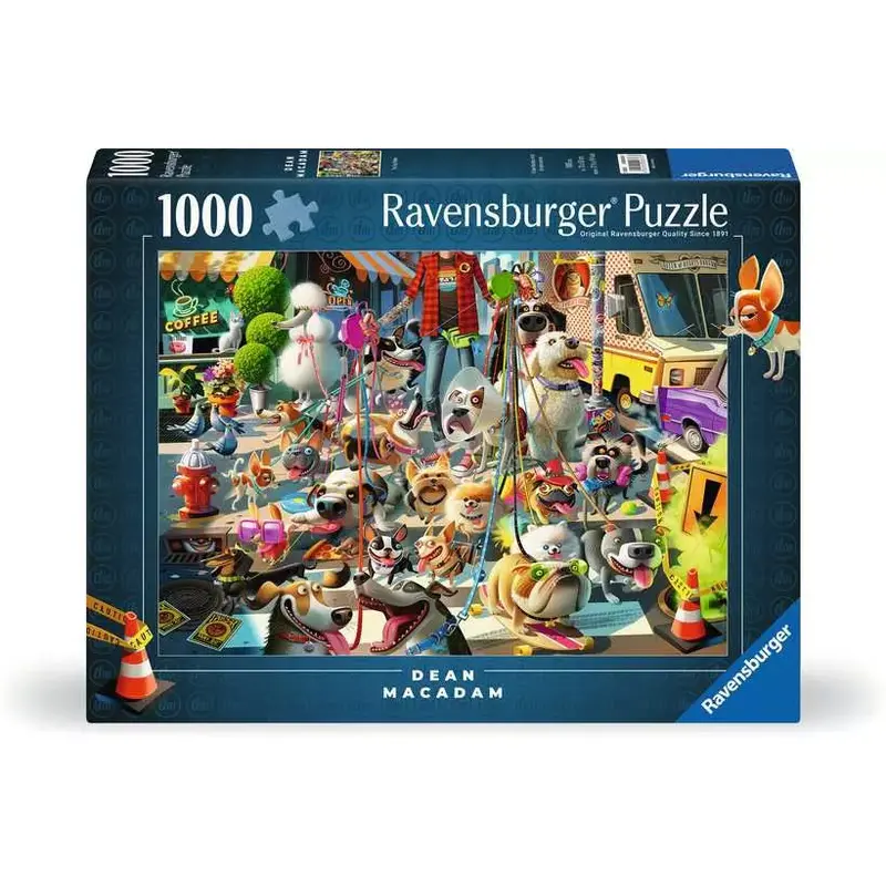 The Dog Walker 1000 Piece Jigsaw Puzzle