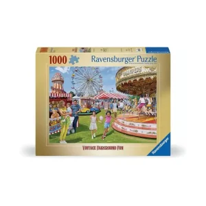 Vintage Fairground Fun 1000 Piece Jigsaw Puzzle