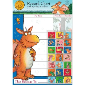 Zog Reward Chart & Stickers