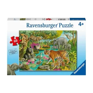 Animals of India 60 Piece Jigsaw Puzzle