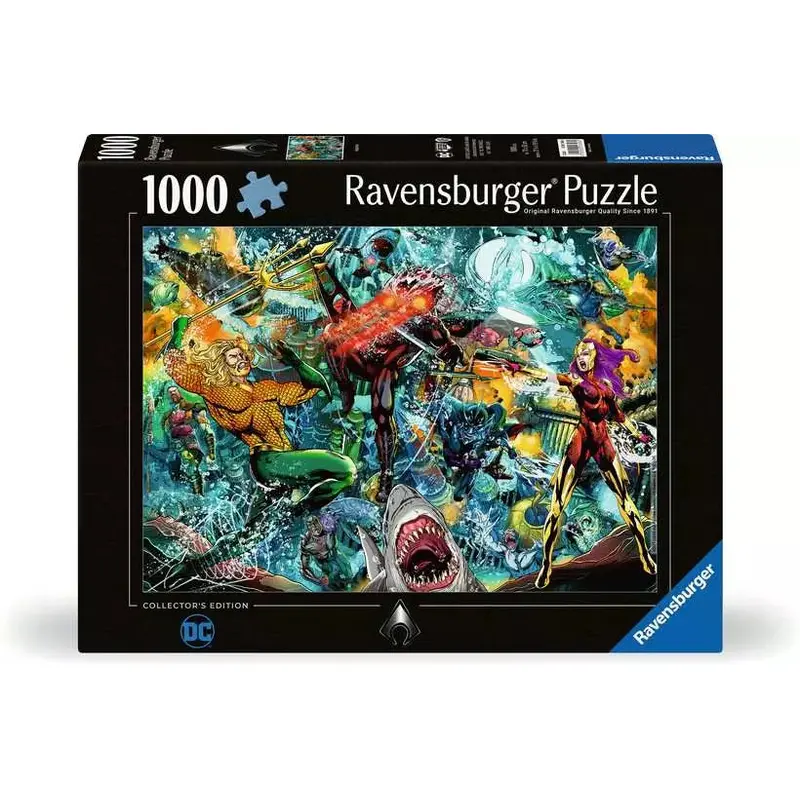 Aquaman Collectors Edition 1000 Piece Jigsaw