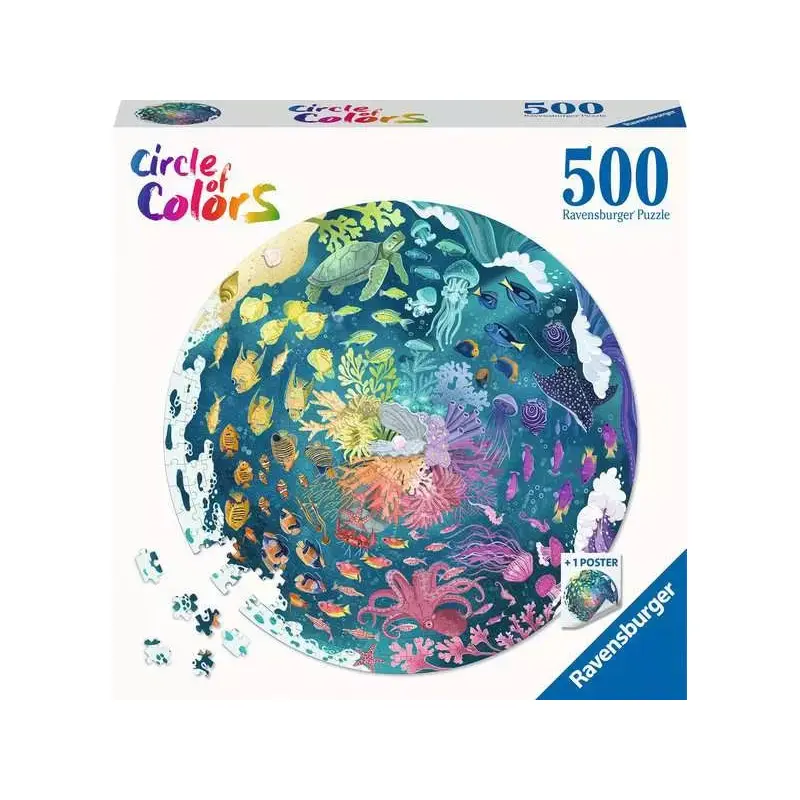 Circle of colors -Ocean 500 Piece Jigsaw