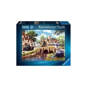 Day by the River 1000 Piece Jigsaw Puzzle