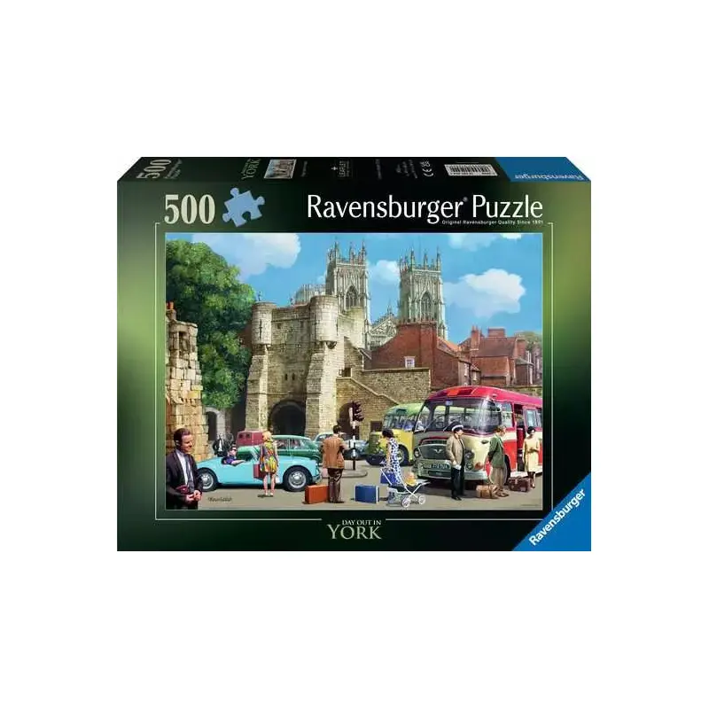 Day out in York 500 Piece Jigsaw Puzzle