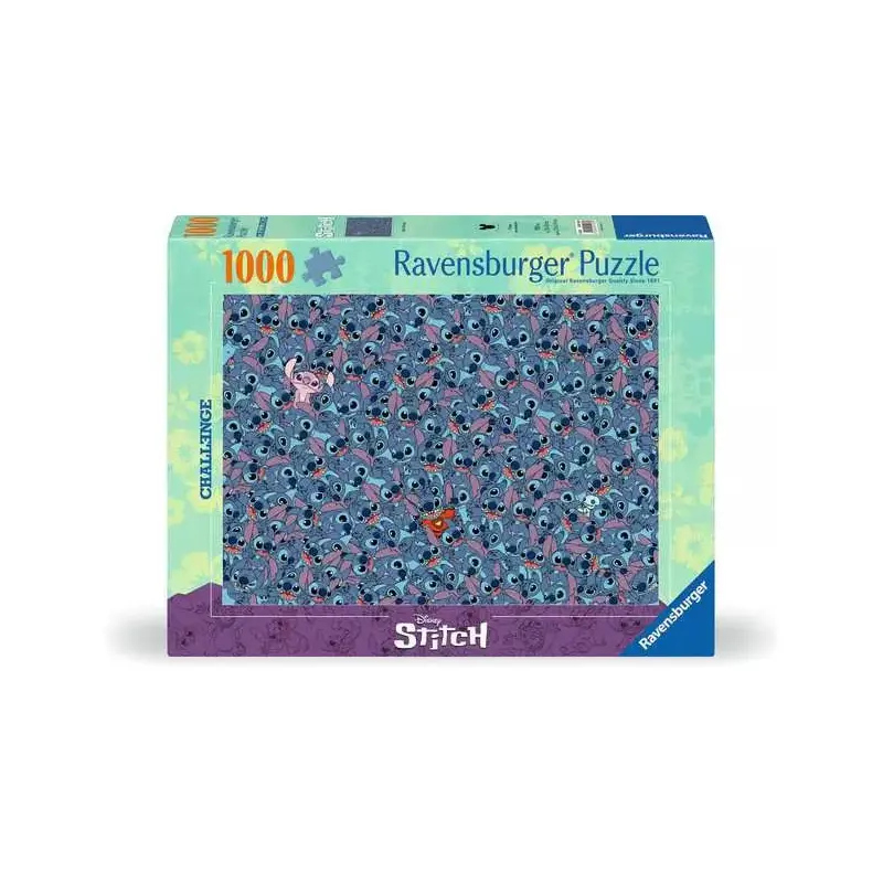 Disney Stitch Challenge 1000 Piece Jigsaw Puzzle