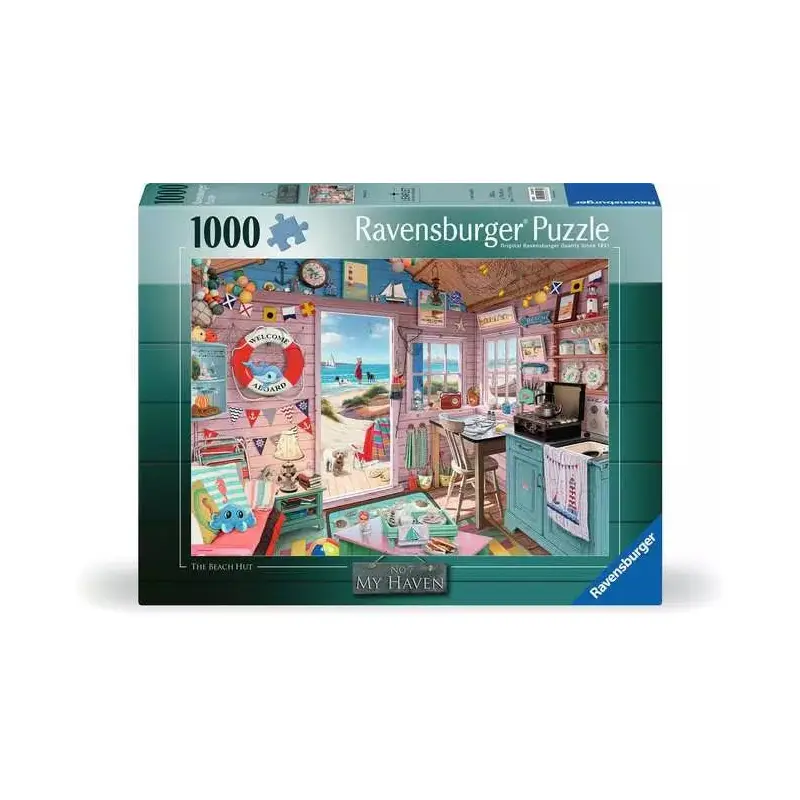 The Beach Hut 1000 Piece Puzzle