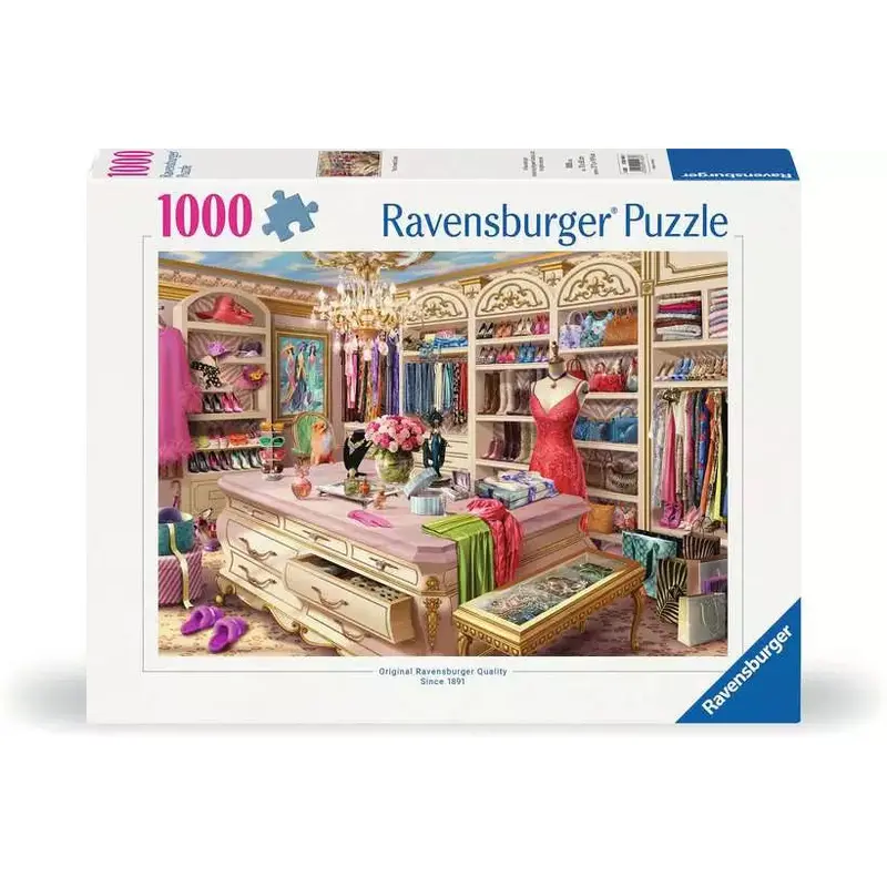 The Coveted Closet 1000 Piece Jigsaw Puzzle