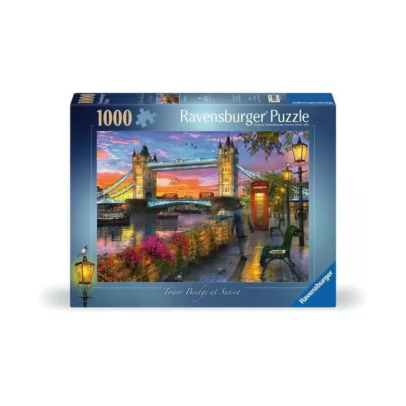 Tower Bridge at Sunset 1000 Piece Jigsaw