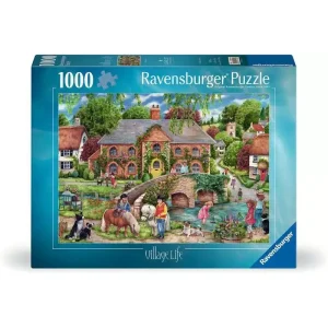 Village Life 1000 Piece Jigsaw Puzzle