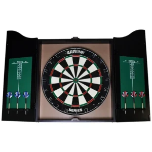 Arrow 180 Bristle Dartboard Cabinet