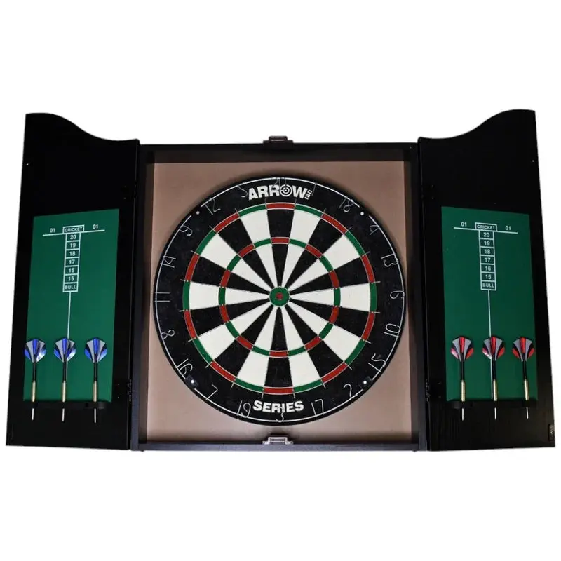 Arrow 180 Bristle Dartboard Cabinet