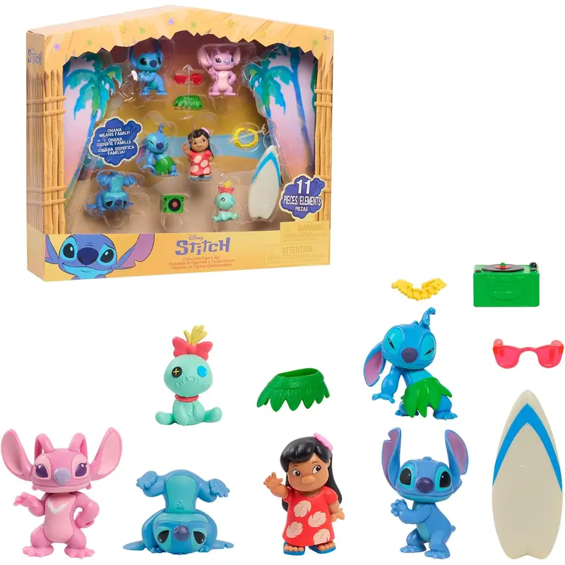 Disney Stitch Collectible Figure Set