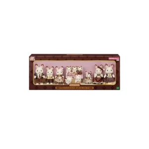 Sylvanian Families Chocolate Rabbit Family Anniversary Set