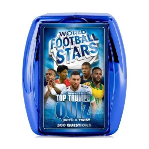 Top Trumps World Football Stars Quiz with a Twist