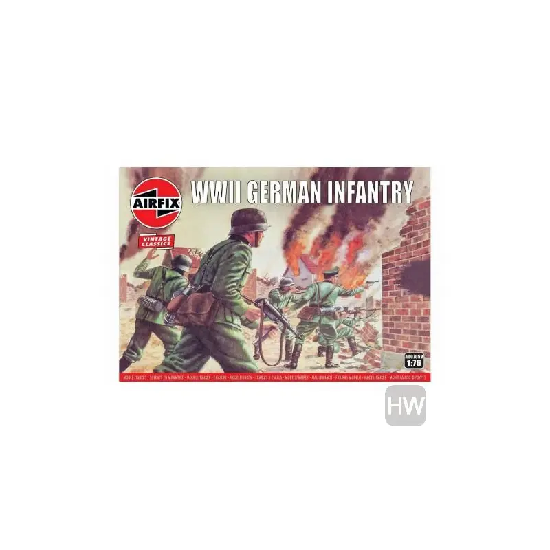 Airfix WWII German Infantry 1:76 Scale