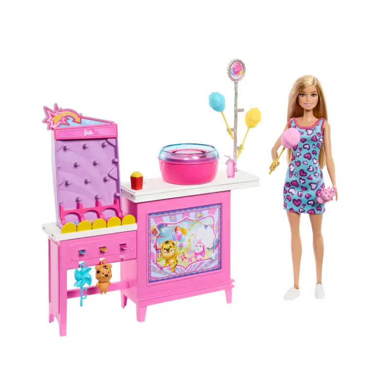 Barbie Beach Detectives Treats & Gamebooth Playset