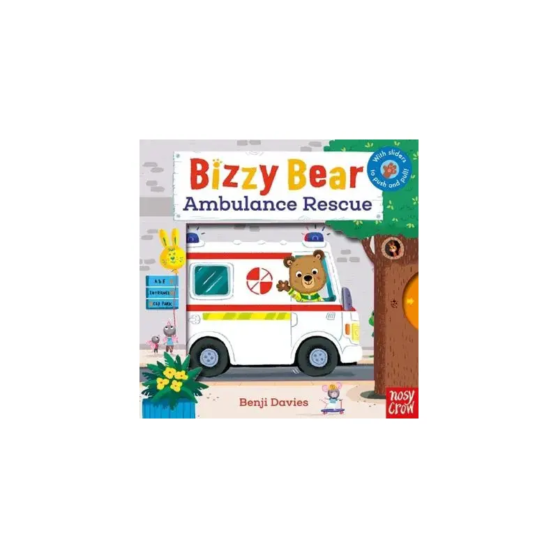 Bizzy Bear Ambulance Rescue Push Pull Book