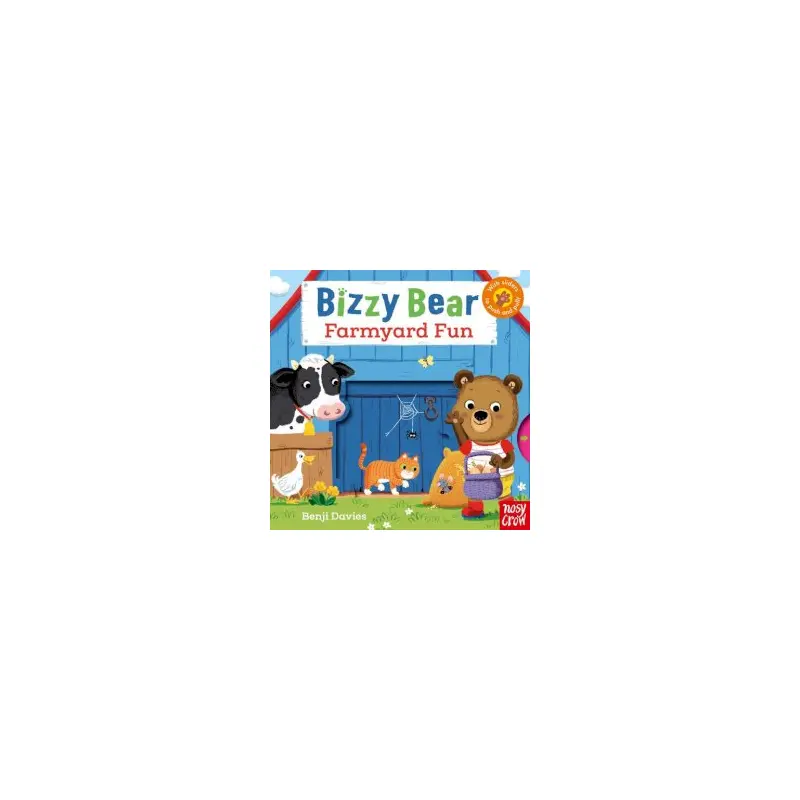 Bizzy Bear Farmyard Fun Push Pull Book