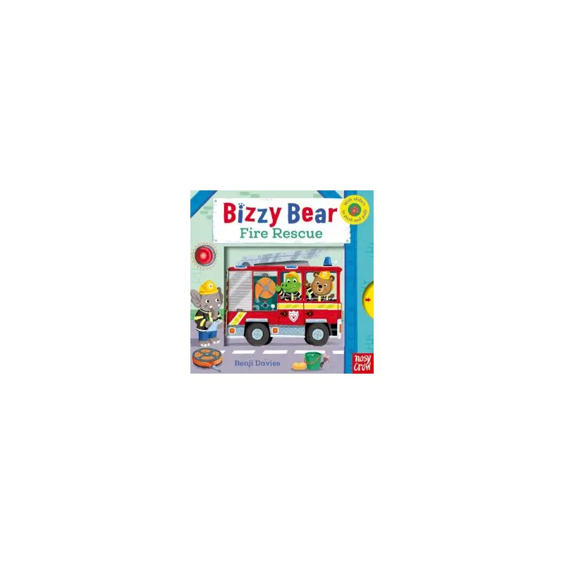 Bizzy Bear Fire Rescue Push Pull Book