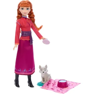 Disney Frozen Anna Fashion Doll and Wolf Pup