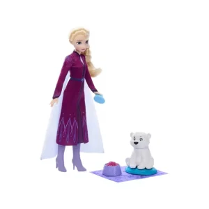 Disney Frozen Elsa Fashion Doll and Bear Cub