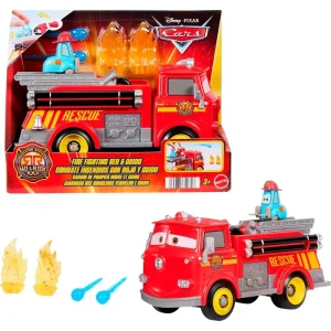 Disney Pixar Cars Race & Rescue Fire Fighting Fire Truck Playset