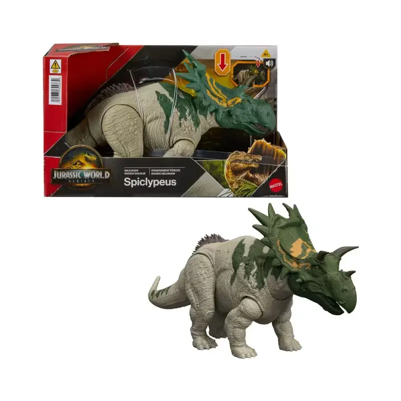 Jurassic World Rebirth - Wild Roar Spiclypeus