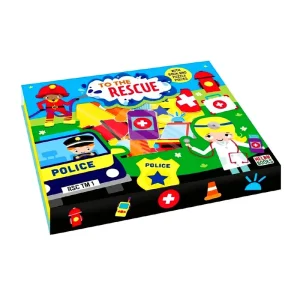 To The Rescue Book with Puzzle Pieces