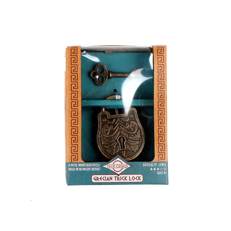 True Genius Grecian Trick Lock Puzzle