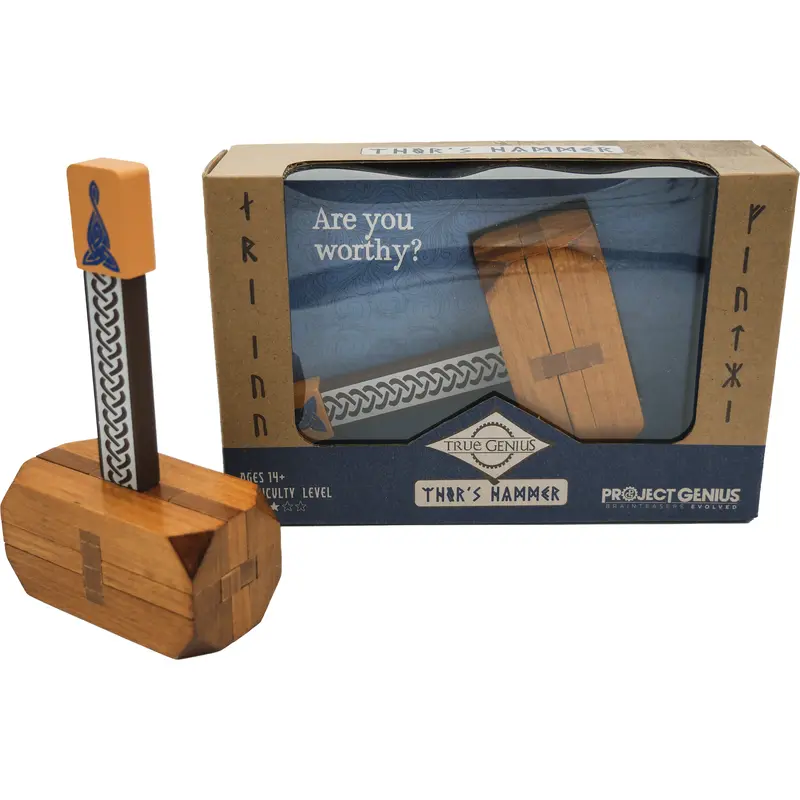 True Genius Thors Hammer Puzzle Game