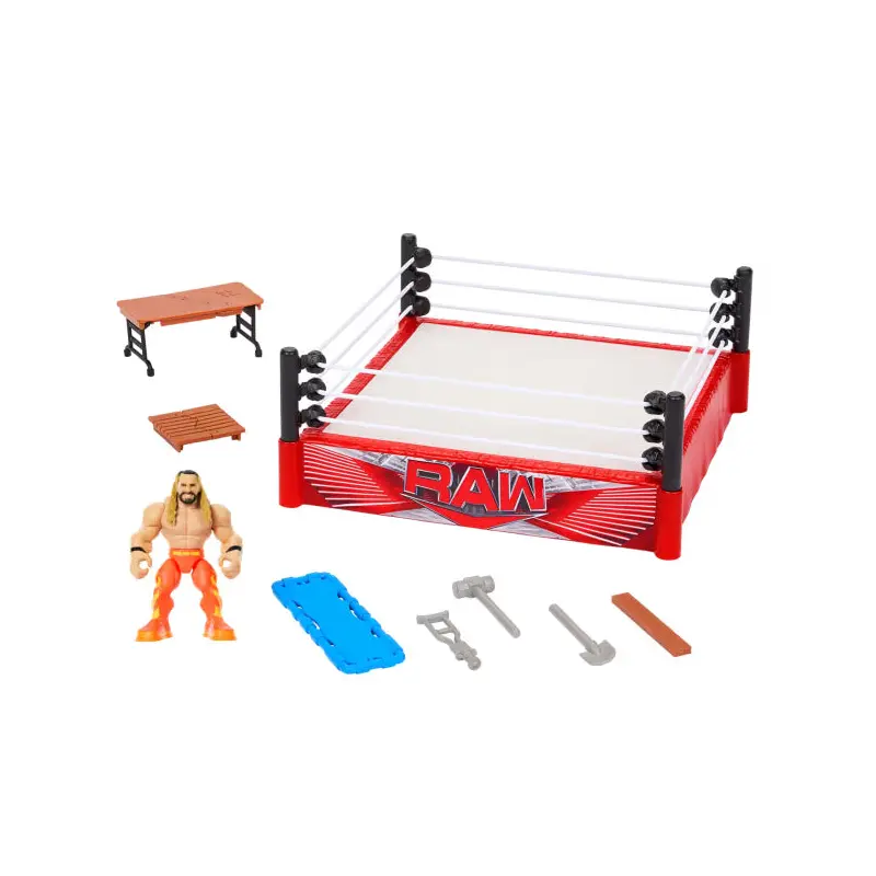 WWE Knuckle Crunchers Rebound Ring Playset