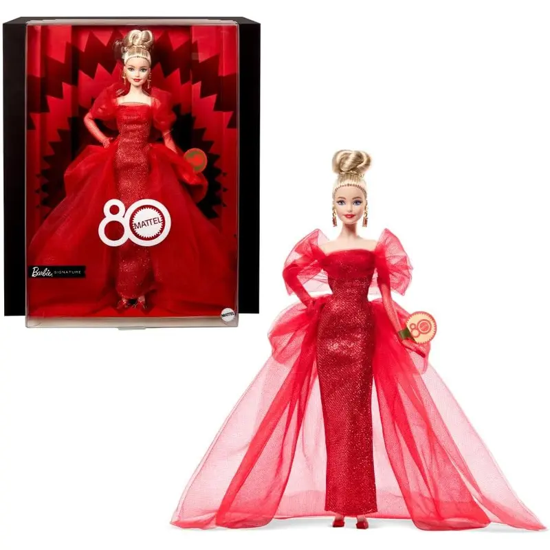 Barbie Signature Collectible Doll For Mattel 80th Anniversary